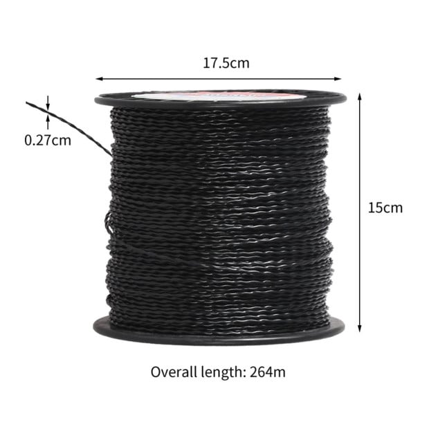Line Spiral Twist String 2.7MM x 264M Whipper Snipper Cord Feed Grass Image 3