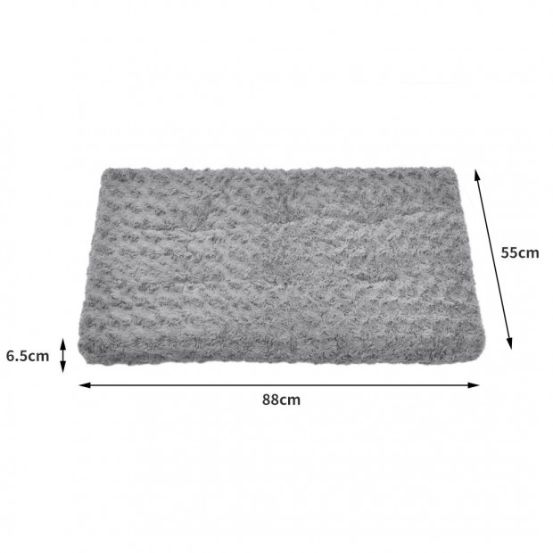 Pet Bed Dog Bedding Soft Warm Mattress Cushion Pillow Mat Velvet M Image 3