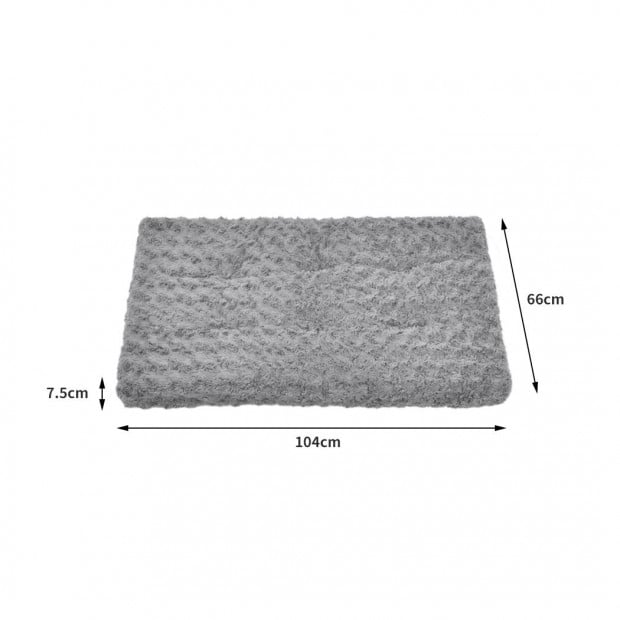 Pet Bed Dog Soft Warm Mattress Cushion Pillow Mat Velvet L Image 3