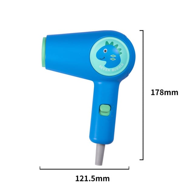 Low Heat Speed Hair Dryer Kid Grooming Blow Hairdryer Blower Blue Image 3