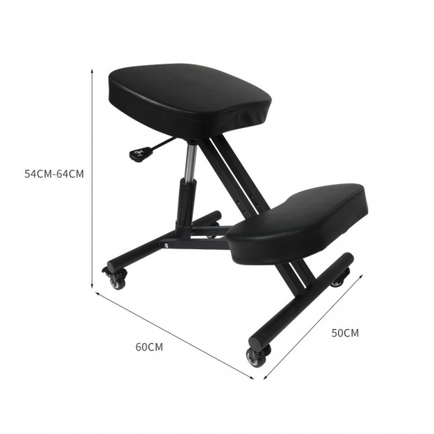 Ergonomic Kneeling Chair Adjustable Computer Home Office Furniture Image 3