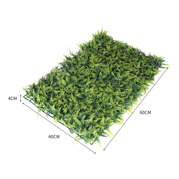 10pcs Artificial Boxwood Hedge Fence Fake Vertical Garden Type 1 Image 3