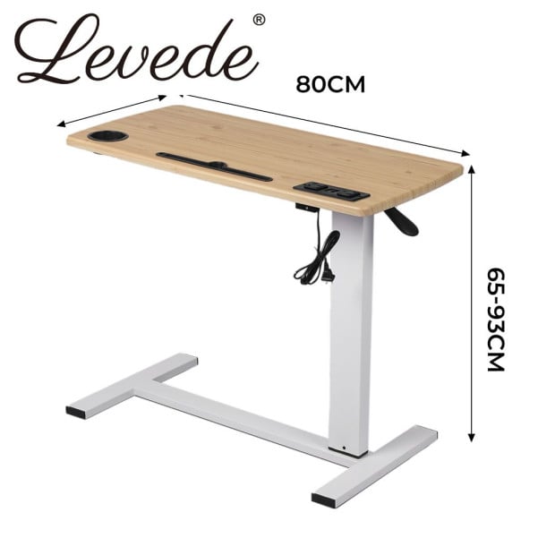 Standing Desk Height Adjustable Stand Office Computer Table Image 3