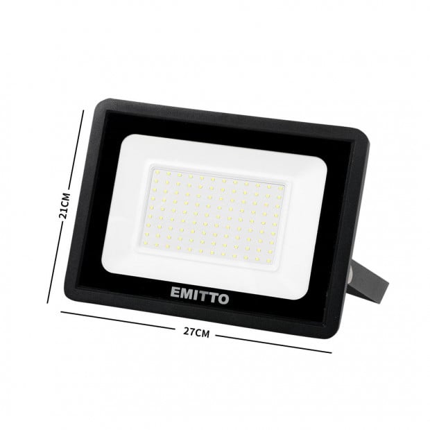 LED Flood Light 100W Outdoor Floodlights Lamp 220V-240V Cool White Image 3