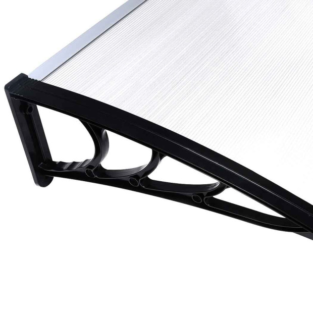 Door Window Awning Outdoor Canopy Sun Shield Rain Cover DIY 1M x 4M Image 4