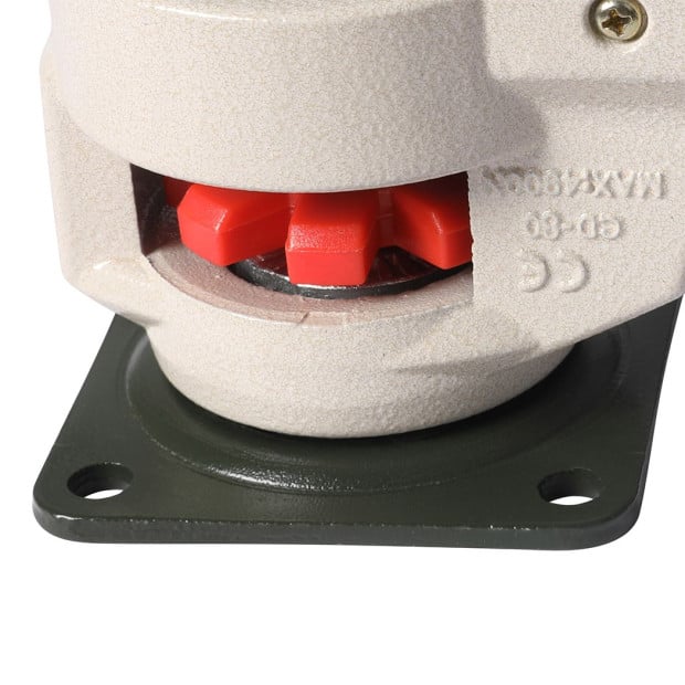 Leveling Caster Adjustable Wheel 1400KG Retractable GD80F 4PCS Image 4