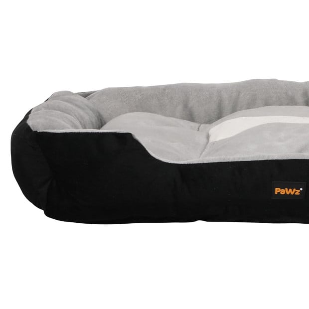 Pet Bed Dog Bedding Mattress Mat Cushion Soft Pad Pads Mats XXL Black Image 4