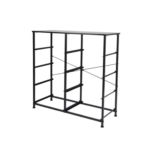 Storage Cabinet Tower Chest of Drawers Tallboy 8 Drawer Dark Grey Image 4