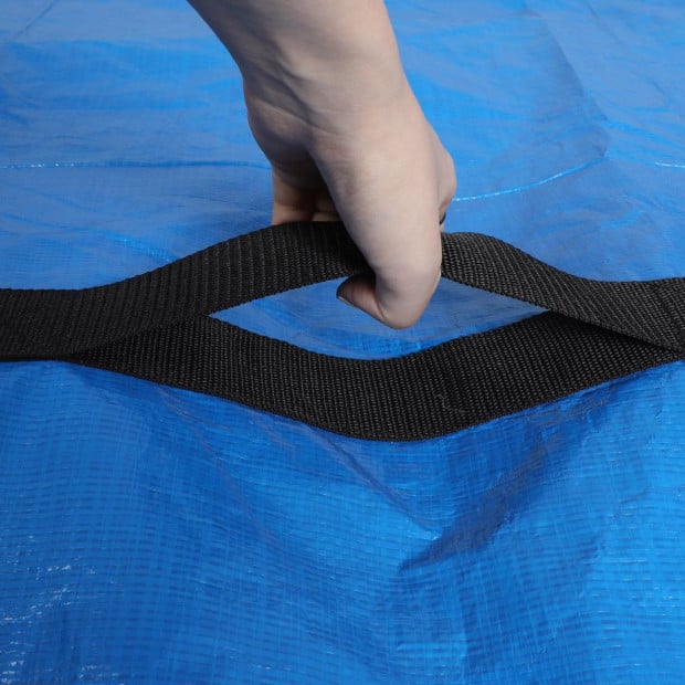 Mattress Bag Protector Plastic Moving Storage Dust Cover Carry Single Image 4