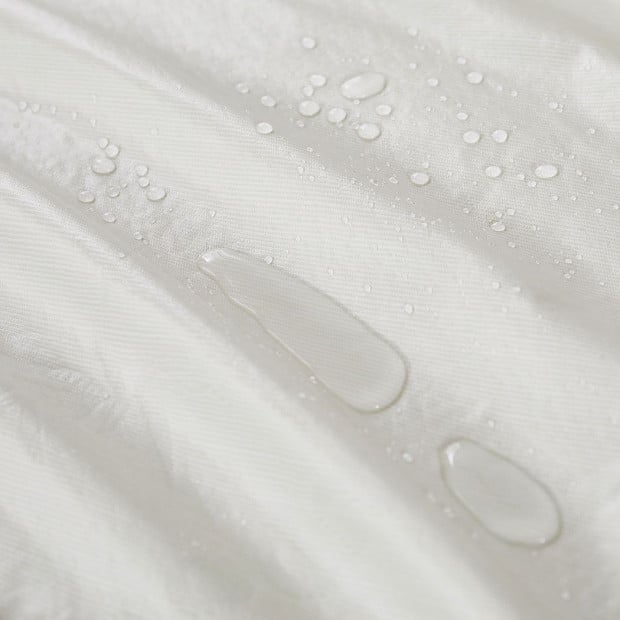 DreamZ Mattress Protector Topper 70% Bamboo Hypoallergenic Sheet Queen Image 4