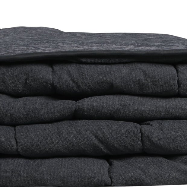 Quilt Duvet Doona Single Size Soft Cooling Fibre Summer Autumn150GSM Image 4