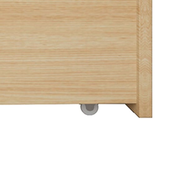 2x Bed Frame Storage Drawers Wooden Timber Trundle For Bed Frame Base Image 4