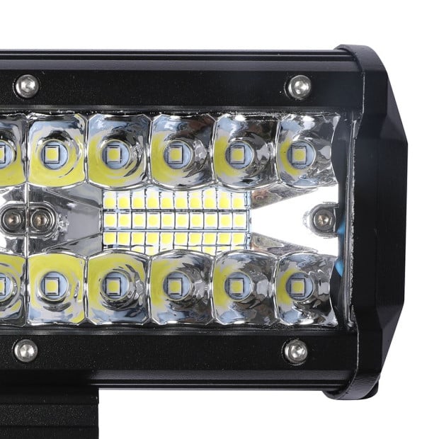 LED Light Bar Work Flood Spot Beam Lamp Offroad Caravan Strip 240W Image 4