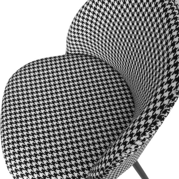 2x Dining Chairs Kitchen Lounge Chair Sofa Upholstered Padded Seat Image 4