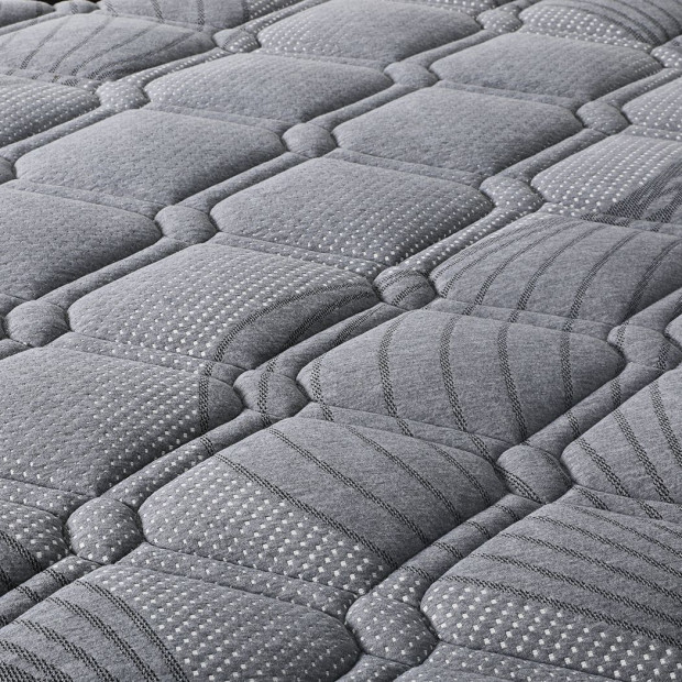 Mattress Spring Foam Medium Firm All Size 22CM Queen Dark Grey Image 4