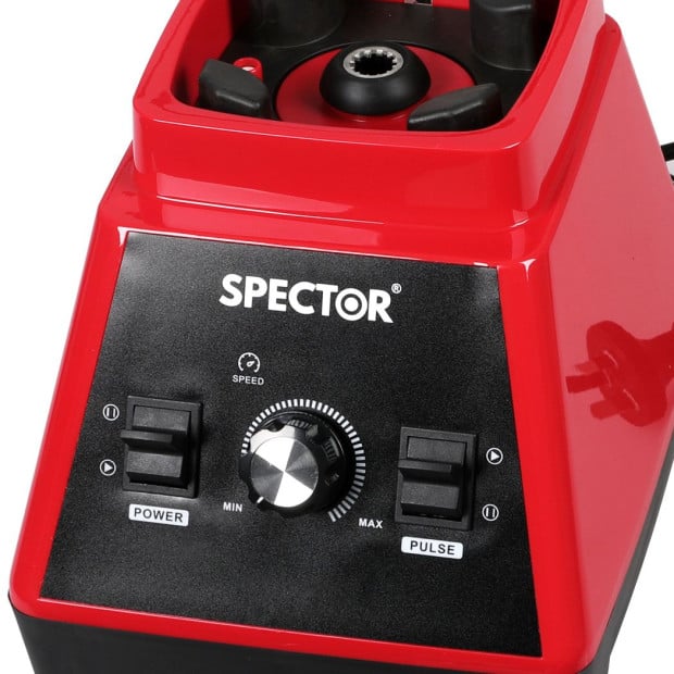 Spector 2L Commercial Blender Mixer Food Processor Juicer Ice Crush Red Image 4