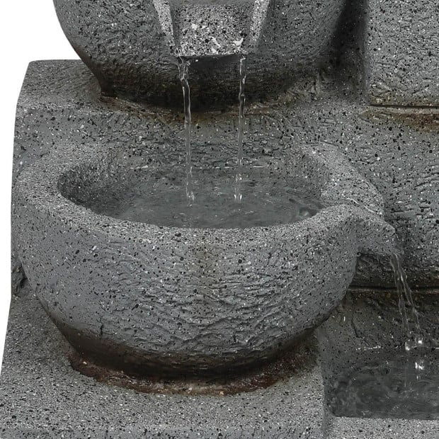 Garden Outdoor Electric Fountain Water Bird Bath Power Pump Kit Indoor Image 4