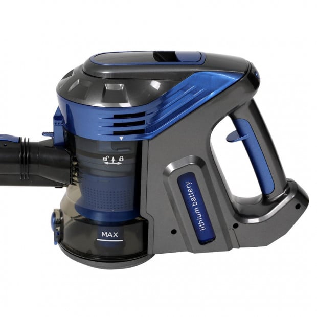 150W Handheld Vacuum Cleaner Cordless Rechargeable Wall Mounted Blue Image 4