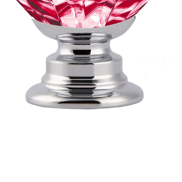 16 Pcs Clear Crystal Knobs Diamond 40mm Diameter Door Cabinet Handle Image 4