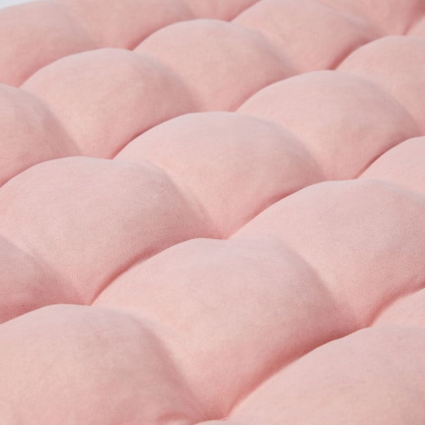 Pet Bed 2 Way Use Dog Cat Soft Warm Calming Mat Sleeping - Pink S Image 5