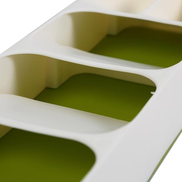 Cutlery Organiser Drying Tray Kitchen Drawer Organizer SpoonBox x2 Image 5