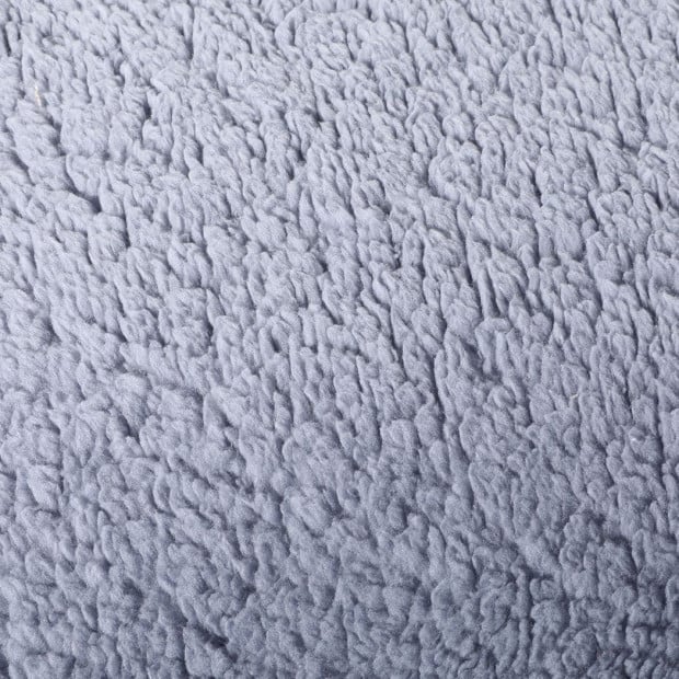 Bedding Two-Sided Quilt Cover with Pillowcase Queen Size Taupe Image 5