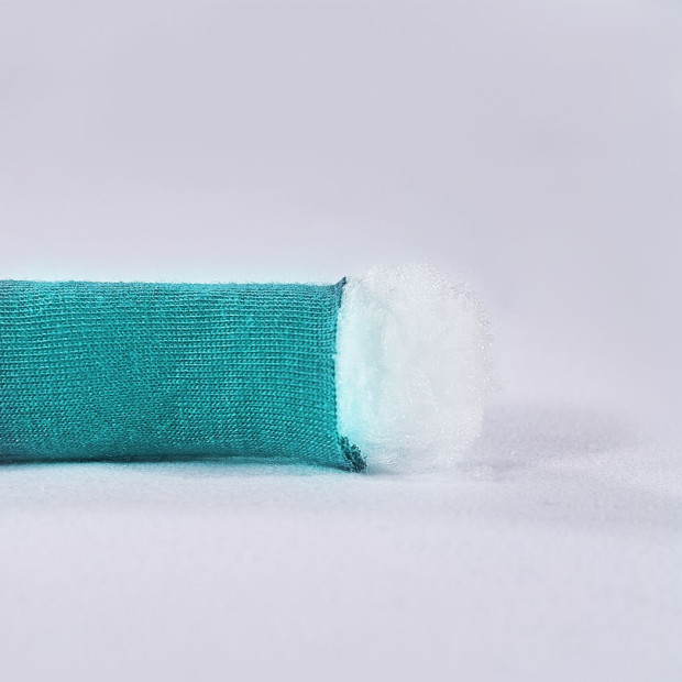 Knitted Weighted Blanket Knit Throw Blanket 3KG Blue Green Image 5