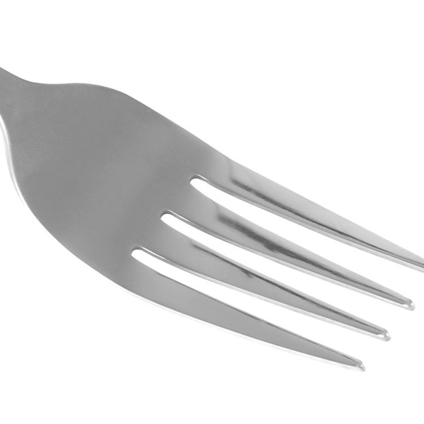 30pcs Cutlery Set Knife Fork Spoon Tableware Glossy Stainless Steel Image 7