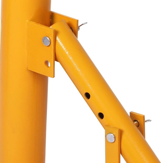 Portable Manual Tyre Changer Car 4WD Van Motorcycle 8-18 Yellow Image 5
