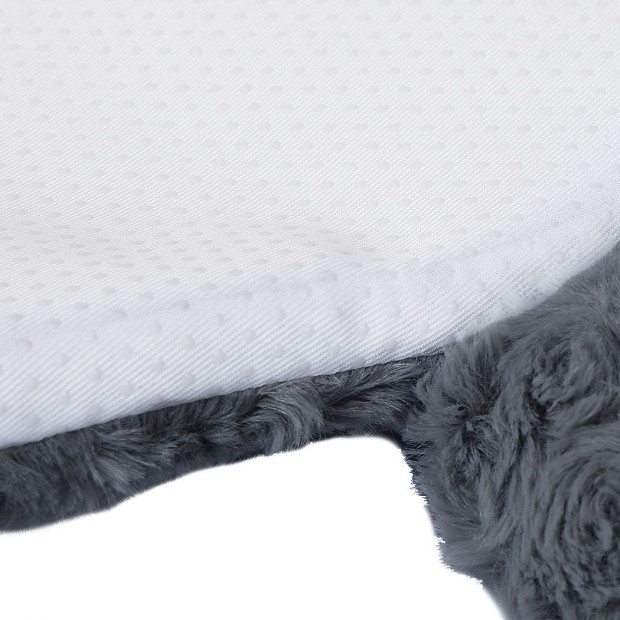 82cm Pet Bed Cat Calming Dog Squeaky Toys Cushion Puppy Mat Charcoal Image 5