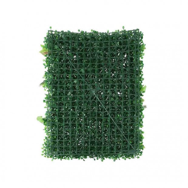 4 x Artificial Hedge Grass Plant Hedge Green Wall Ivy Mat Fence Image 5