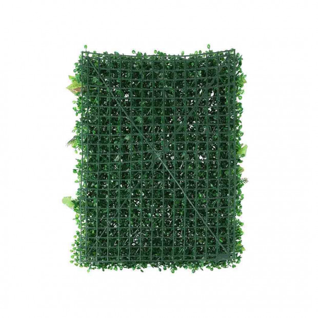 6 x Artificial Hedge Grass Plant Hedge Green Wall Ivy Mat Fence Image 5