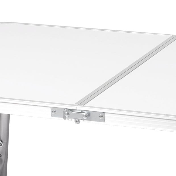 Camping Table Folding Portable Outdoor Aluminium Picnic BBQ Desk Image 5