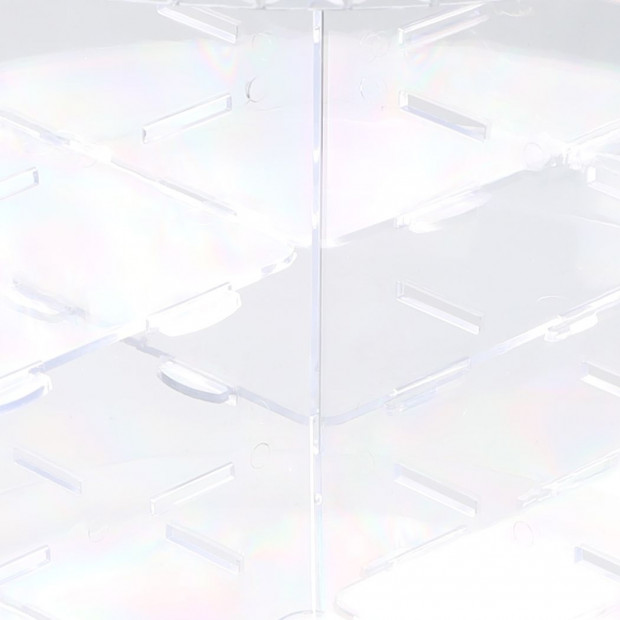 Makeup Organiser Acrylic Rotating Cosmetic Organizer Holder Clear Image 5