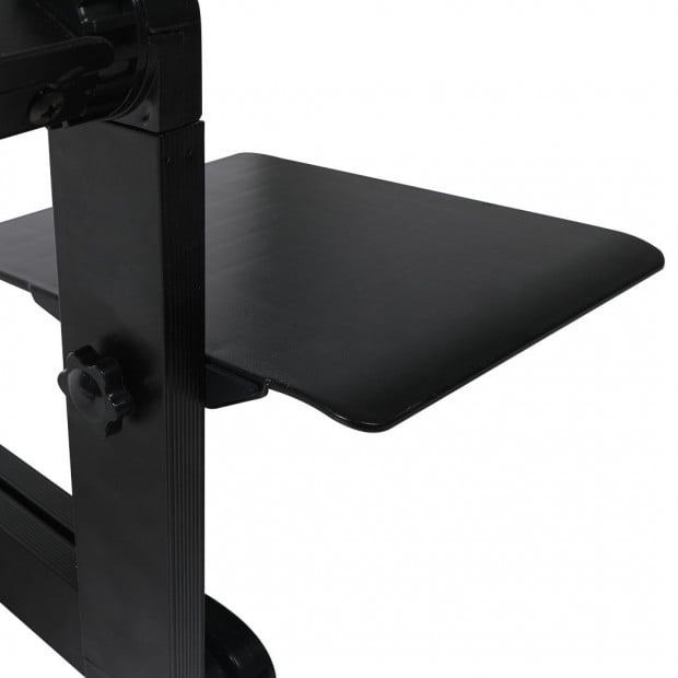 Foldable Laptop Desk Adjustable Sofa Table Tray Stand Mouse Portable Image 5