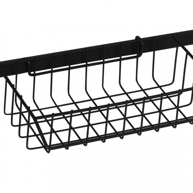 Dish Drying Rack Sink Stainless Steel Drainer Organizer 2 Tier 65CM Image 5