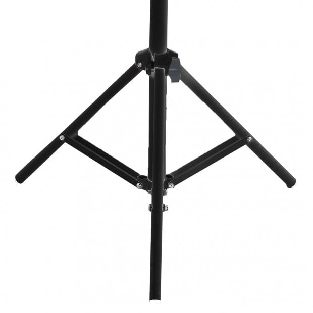12 LED Ring Light with Tripod Stand Phone Holder Dimmable Selfie Lamp - Black Image 5