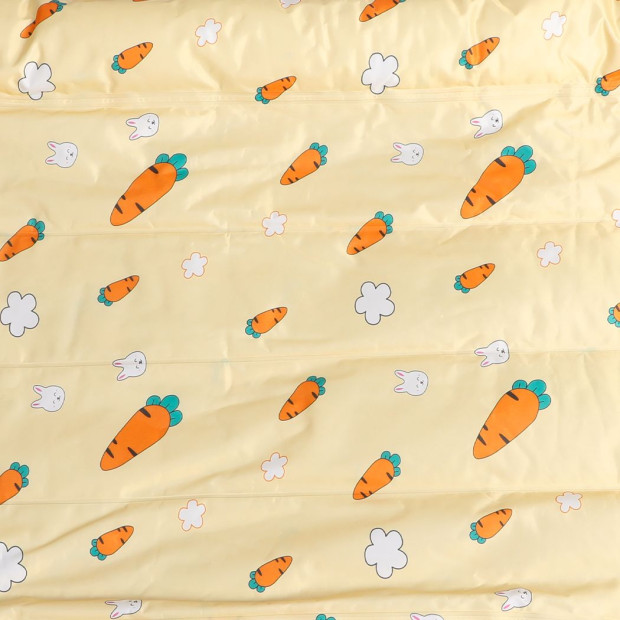 Pet Cool Gel Mat Bed Dog Bolster Waterproof Yellow Summer Large Image 5