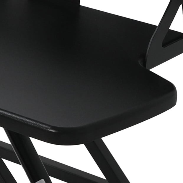 Standing Office Desk Riser Height Adjustable Shelf Computer Image 5