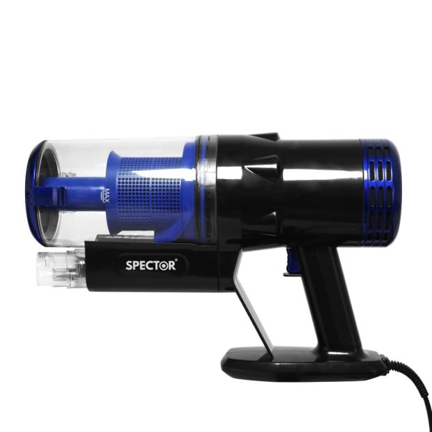 Vacuum Cleaner Corded Stick Handheld Handstick Bagless 400W Blue Image 5