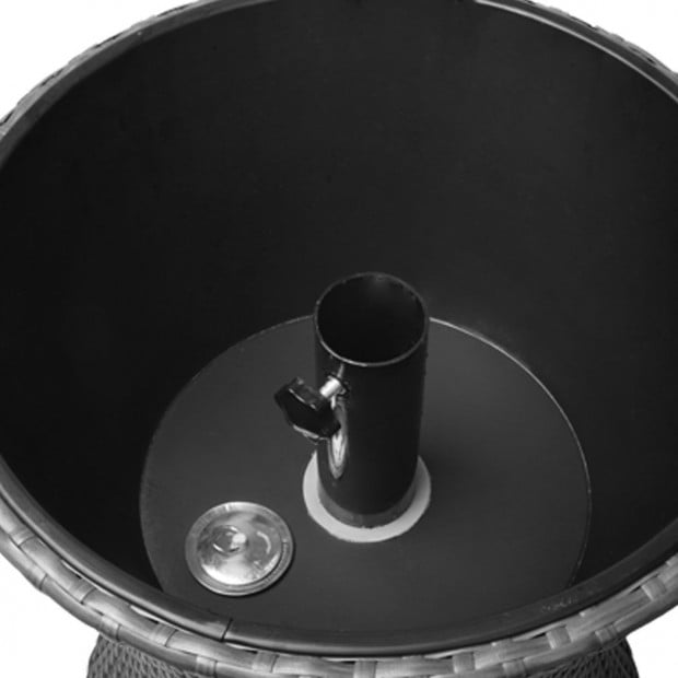 Outdoor Setting Furniture Patio Pool Storage Box Black Image 5