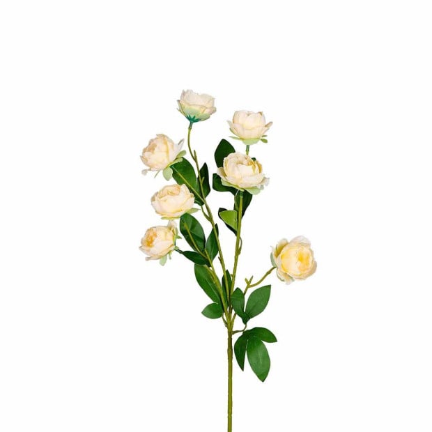 6x Artificial Flower 7 Heads Flowers Garden Home Decor Yellow Image 5