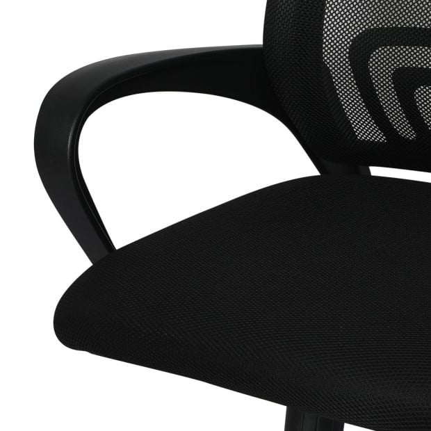 2x Office Chair Gaming Computer Mesh Chairs Seating Work Grey Image 5