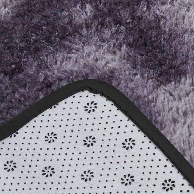 Floor Rug Shaggy Carpet Tie-dyed Midnight City 200x300cm Image 5