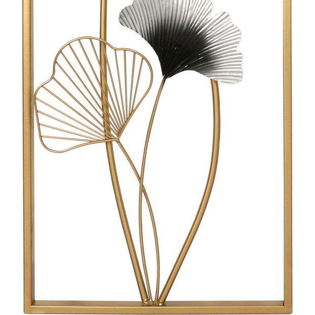 Large Metal Wall Art Hanging Leaf Tree Of Life Home Decor Garden Pair Image 5