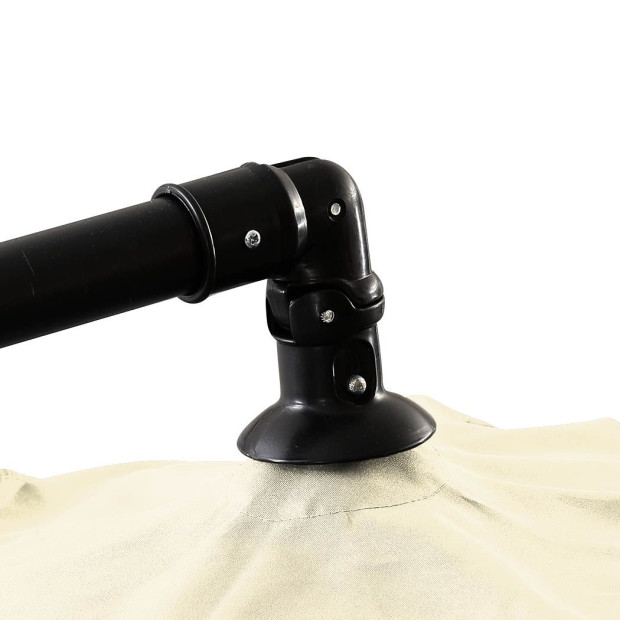 3M Patio Outdoor Umbrella Cantilever Beige Image 5
