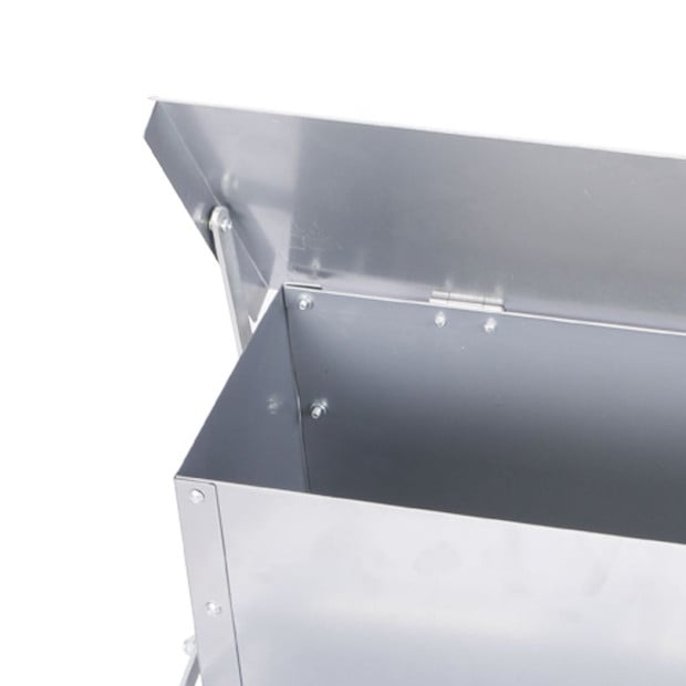Automatic Chicken Feeder Poultry Alumnium Treadle 10KG Capacity Image 5