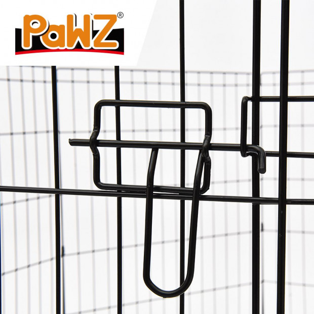 Pet Dog Cage Crate Kennel Collapsible Puppy Metal Playpen 36in Image 5
