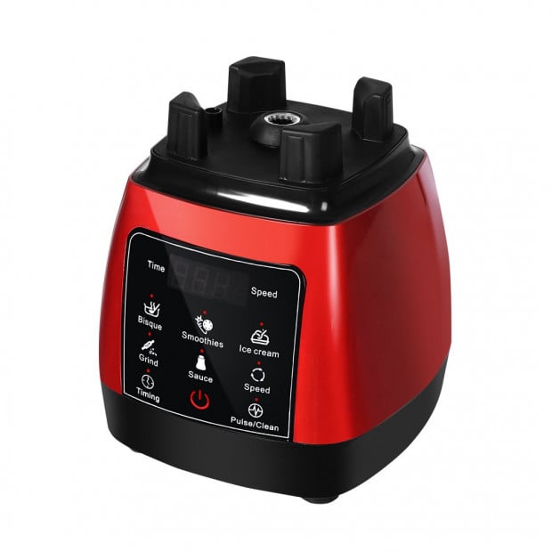 2L Commercial Blender Mixer Food Processor  Juicer Ice Crush Red Image 5