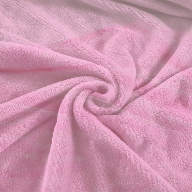 320GSM 220x160cm Ultra Soft Mink Blanket Warm Throw in Teal Colour Image 5